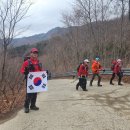 호남정맥20구간(모암재-군견묘-빽(작전도로-진행불가)주릿재산행(존제산표석)-외서삼거리-485,5#산패-석거리재-백이산-샘터-분계재) 이미지