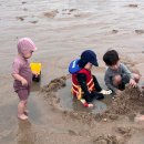 서해파트너스 | 5살, 2살 아이와 서해바다 해수욕장! / 왕산해수욕장