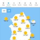 오늘의 날씨 (10월 17일 화요일) 입영 8일차 이미지