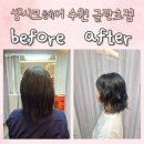 필약국 | 영통미용실 쌤시크헤어 수원글라츠점 단발 C컬 S컬펌 후기