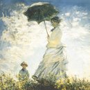 양산을 쓴 여인 - 클로드 모네 Claude Monet 이미지