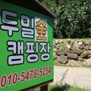 두밀숲캠핑장 이미지