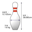 볼링핀의 구조 이미지