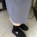 동그라니 | 노스페이스 돔슬립온 230사이즈 내돈내산 후기 NS86R75J 눕시 패딩슈즈 방한화 언박싱