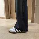 J&L | 데일리 스니커즈 추천 l 아디다스 삼바 OG J 화이트 240 리얼후기 l 사이즈팁ㅣ직접 신어본 착용샷