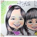 재미있는 인물화 캐리커처 이미지