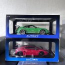 (제품추가) 1:18 오토아트 포르쉐 gt3 rs 4.0 그린,993블루, 람보르기니 가야르도 슈퍼트로페오 스트라달레 레드 판매합니다 이미지