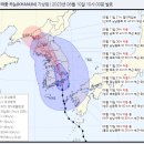 제6호 태풍 「카눈」 8. 10.(수)~11.(목) 이미지