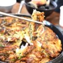 풍성한 손칼국수 이미지