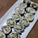 오이 김밥 이미지