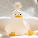 뚱오리 | 밤잠 안설치는 말랑이 오리무드등 수유용 침실 꽃뚱오리 수면등 후기