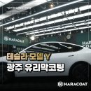 하라코트 | 광주 유리막코팅 잘하는 곳 하라코트, 테슬라 물때와 철분 완벽 제거