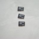 미사용 정품 삼성 micro SD 2g 메모리 카드 3개 및 삼성 SD HC 4g 메모리 카드 1개 팝니다.. 이미지