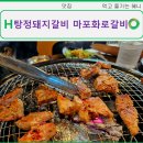[아산 탕정 ] 탕정면 맛집 양념 돼지갈비 마포화로갈비