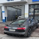 053-1 | 아우디 R8 광택 유리막코팅 시공 후기 달서구 용산동 053 스파 손세차