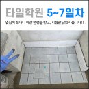 강릉타일기술학원 | 타일 기술학원 일주일 후기 및 학습 영상