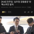 [속보] 민주당, &#39;심우정 검찰총장&#39; 탄핵소추안 발의 이미지