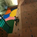 실내암벽장 이미지