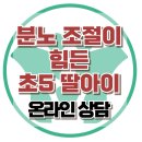 [온라인 상담: 분노 조절이 힘든 초5 딸아이] 폭력성, 폭언, 아동 상담, 청소년 상담, 강남사회성센터, 한국아동청소년심리상담센터 이미지