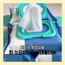 킹 소프트터치 저자극 화장실용 비데 물티슈 캡형 사용 후기