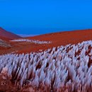 안데스 산맥에서 볼 수 있는 신비 현상...페니텐츠(Penitentes) 이미지