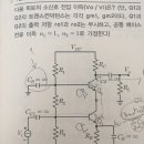 전압이득 구하는거.. 이미지