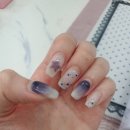 중동역네일 &lt;손끝, 꽃&gt;에서 예쁜 쿨링자석젤 네일한 후기