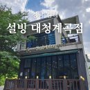 김해 장유카페, 대청계곡 카페, 대청계곡 빙수, 김해 카페, 장유 빙수 맛집, 설빙 대청계곡점 방문 후기
