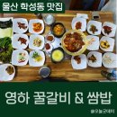 영하꿀갈비쌈밥 | 푸짐함에 반한 울산 학성동 맛집 영하 꿀갈비&amp;쌈밥 두루치기 쌈밥정식