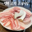 맛집식당 | 푸짐한 반찬의 평택삼겹살 맛집 고삼식당 후기