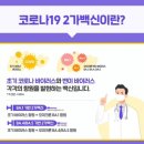코로나 2가 백신 두 종류가 있는거 아시나요? 이미지