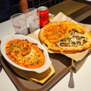 향교로R | 수원역피자 수원역맛집 노모어피자에서 반반피자, 치즈오븐 쉬림프로제파스타 후기