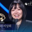 11월29일 청룡 영화상 로기완 이상희, 여우조연상 수상 영상 이미지