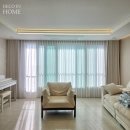 [에코델타시티] 쉽게 따라하는 홈베이킹 | 데코인홈 부산 커튼 에코델타 푸르지오린 40평, 베이지 인테리어의 톤온톤을 잡다 (커튼 시공후기)