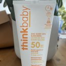 미네랄 베이스 썬스크린/썬크림 팔아요 50SPF 177ml thinkbaby 이미지