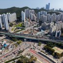 2호선 벡스코역 (시립미술관역) | 베뉴브 해운대(우동2구역) 2025년 10월 최신 드론 항공 촬영 현장 스케치 (2029년 5월 완공 예정)