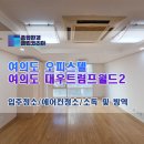 대우세탁 | 여의도 대우트럼프월드2 오피스텔 입주청소 후기와 비용