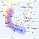 ☀☁☂- 2019년8월6일(화) ＜＜ 8호 태풍 '프란시스코' 경로 장마전선과 충돌, 엄청난 소나기 천둥 번개 비·바람＞＞☀☁☂ 이미지