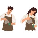 커피 바리스타 2급 자격증 이미지