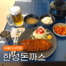 한성비치맨션건물 | 신사역 맛집 한성돈까스 등심돈까스 주말 점심 혼밥 후기