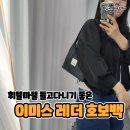 어디든 어울리는 이미스 레더 호보백 후기
