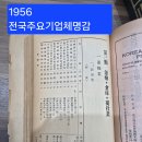 1956년도 버스업체명부 자료 이미지
