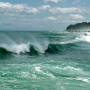 청호동 방파제 이미지