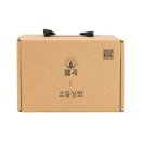 소담기획인쇄 | 골판지 손잡이박스_옳곡x소담상회 단상자 선물세트 패키키 제작후기