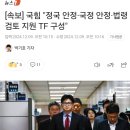 [속보] 국힘 &#34;정국 안정·국정 안정·법령 검토 지원 TF 구성&#34; 이미지