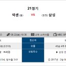 8월 22일 ＜KBO 한국야구＞ 패널분석 이미지