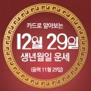 오늘의 운세 --- 2024년 12월 29일(음력 11월 29일) 丁卯 일요일 이미지