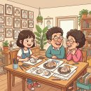 캐리커쳐(A) | 홍대 도토리 캐리커쳐 부모님 인생샷 작가 찾는 꿀팁