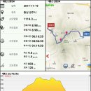 계룡산 등산로 전경-⑤(계룡산 관음봉 전경, 계룡산 산행지도, 산행코스 포함) 이미지