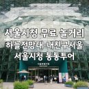소망의친구들도서관 | 서울시청 무료 놀거리 | 하늘전망대 · 내친구서울 서울갤러리 키즈라운지 · 서울시청 통통투어 후기